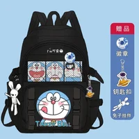 Doraemon Cartoon Backpack Primary School Grade 1 to Grade 5 Cute Schoolbag Junior High School Students Backpack 35x16x45cm 1