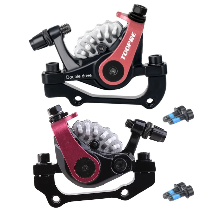 

Dropship Aluminum Alloy Dual Front/Rear Disc Brake Bike Mechanical Caliper