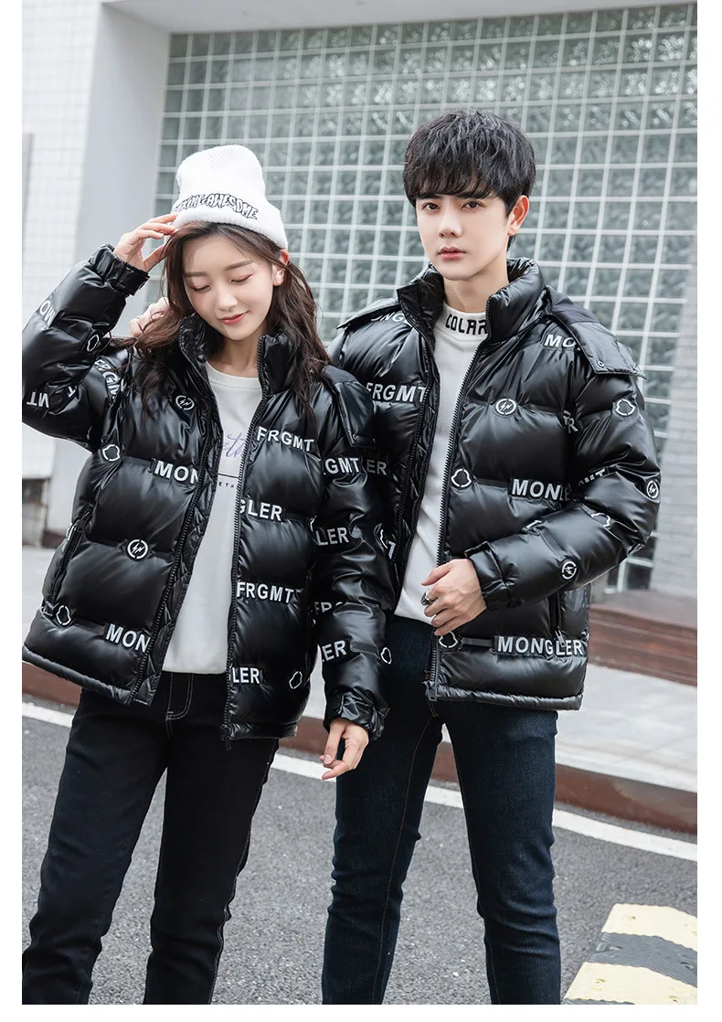 Winter Down Jacket for Men and Women Clothing Couple's