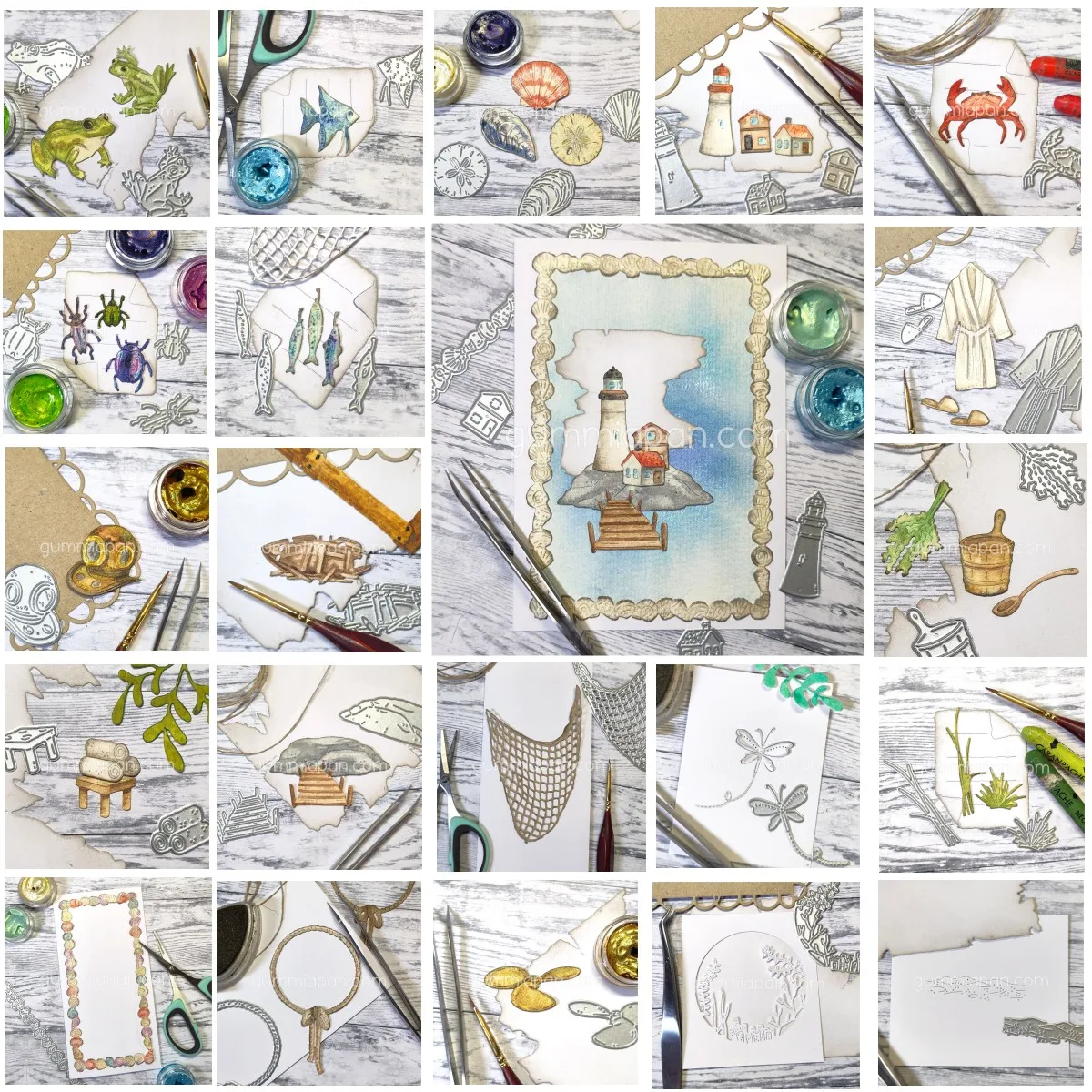 

Fish Frogs Insect Metal Cutting Dies DIY Decorating Scrapbooking Paper Card Album Embossing Craft Template 2024 New Arrivals
