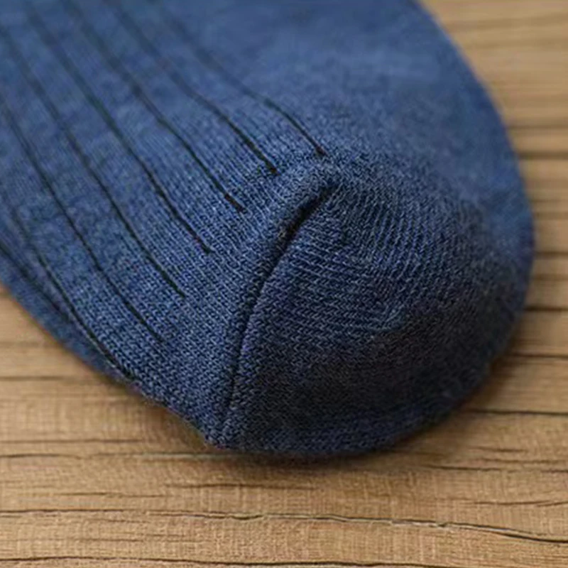 5 Pair Men's Striped Casual Breathable Socks Cotton Harajuku Retro