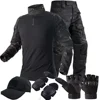 Tactical Milita Uniform Suits Camouflage Suit Hunting Shirts Pants Airsoft Paintball Clothes Sets Outdoor Camo Uniform 1