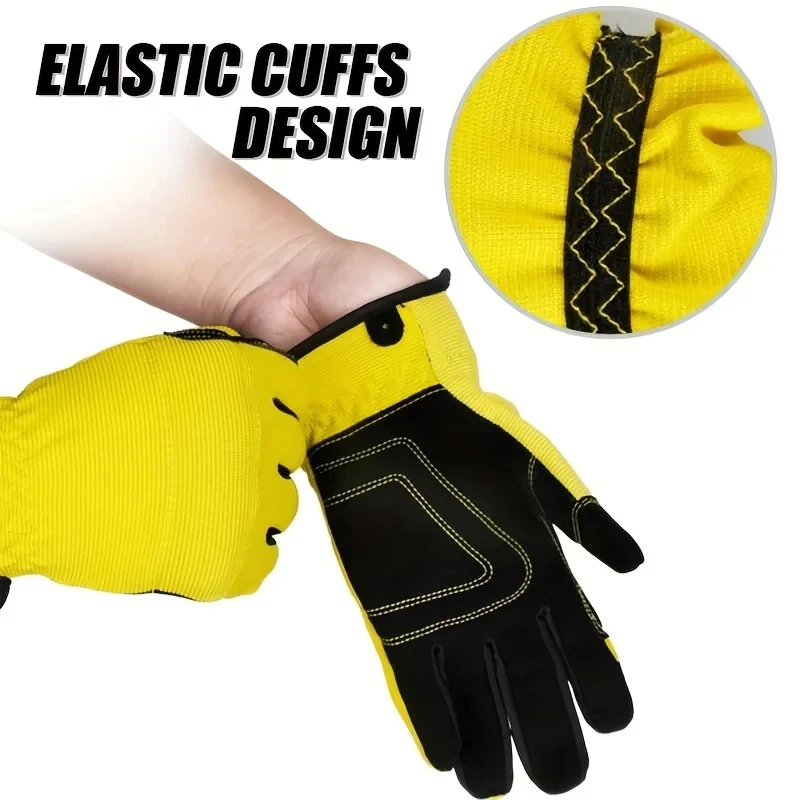 Gardening Gloves Rose Pruning Proof Gloves For Women and Men Gauntlets Thorn Proof Gloves For Digging Planting Garden Tools 6