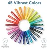 - Oil Pastels Set, 45 Pack, Assorted Colors, Hexagonal Oil Pastel Sticks for Paper, Canvas, Black Paper and Wood, Smooth Blendi