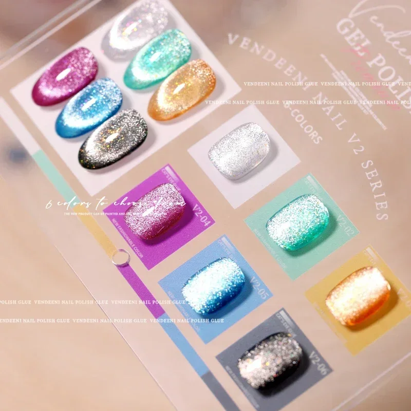 

Neon Cat Eye nail polish gel Semi permanent UV Varnish Soaked Nail Enamel Art Design Designed for Nail Enhancement