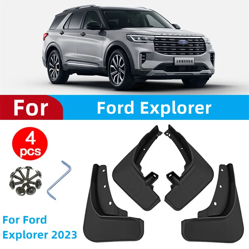 

Брызговики для Ford Explorer 2023, брызговики, брызговики, передние и задние автомобильные аксессуары