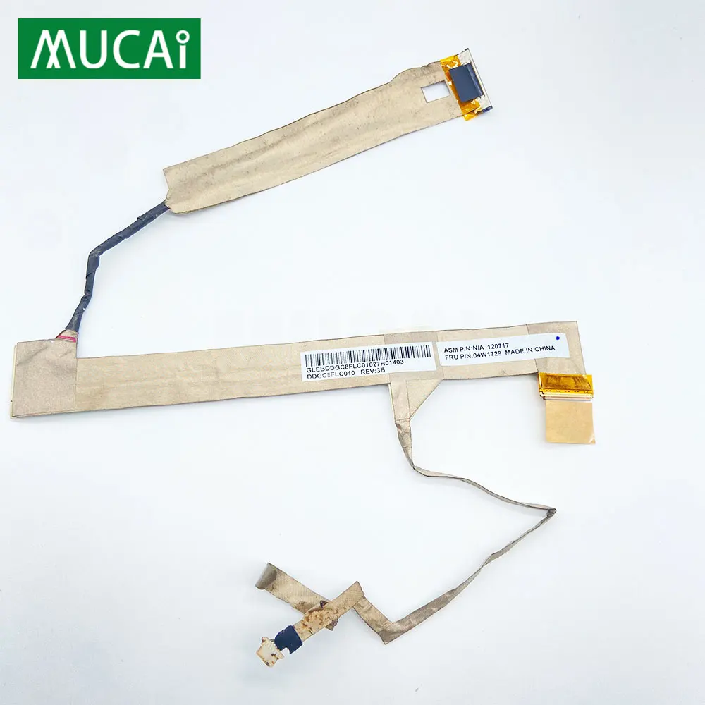 Video screen Flex cable For Lenovo ThinkPad L520 L512 15.6&quot laptop LCD LED Display Ribbon DDGC8FLC010 04W1729 | Компьютеры и офис