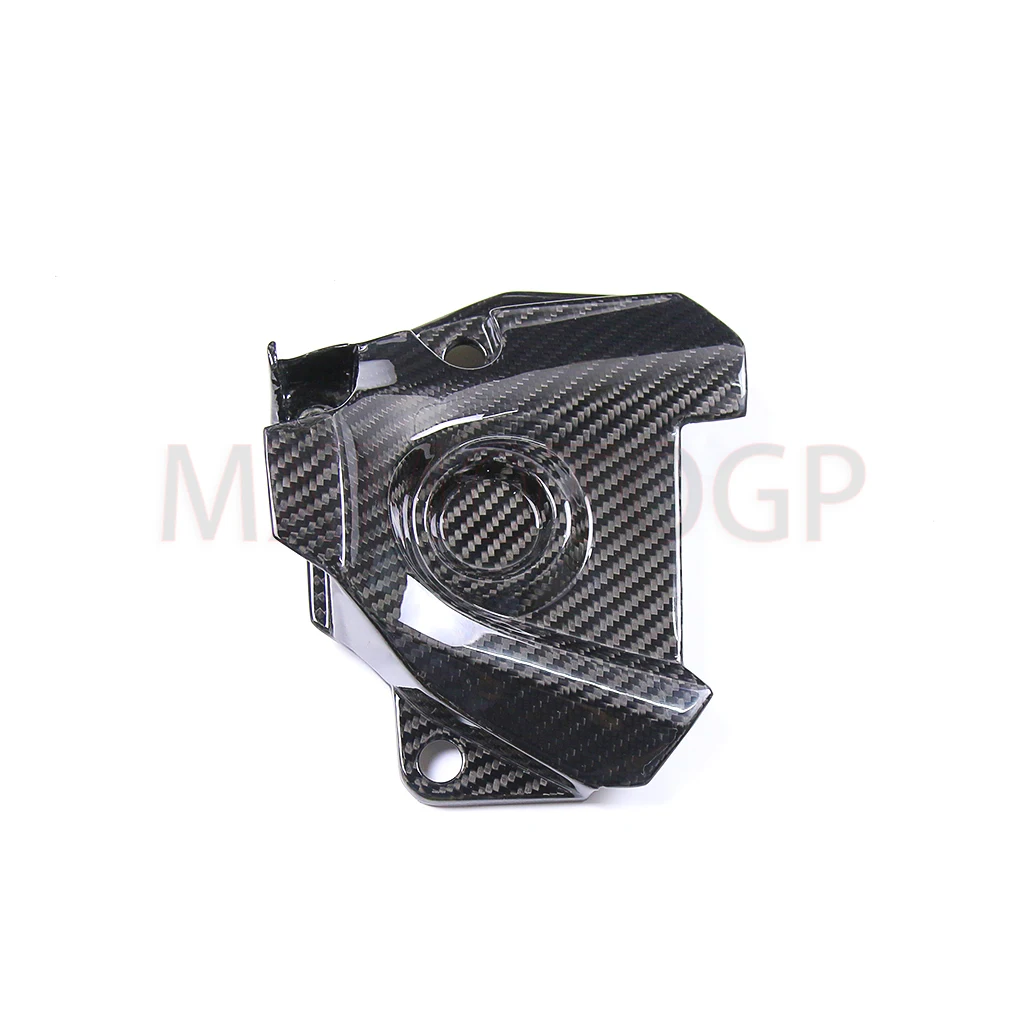 For Yamaha MT 09 FZ 09 MT09 FZ09 Motorcycle Modified 3K Carbon Fiber Sprocket Cover Clutch Cover 2013-