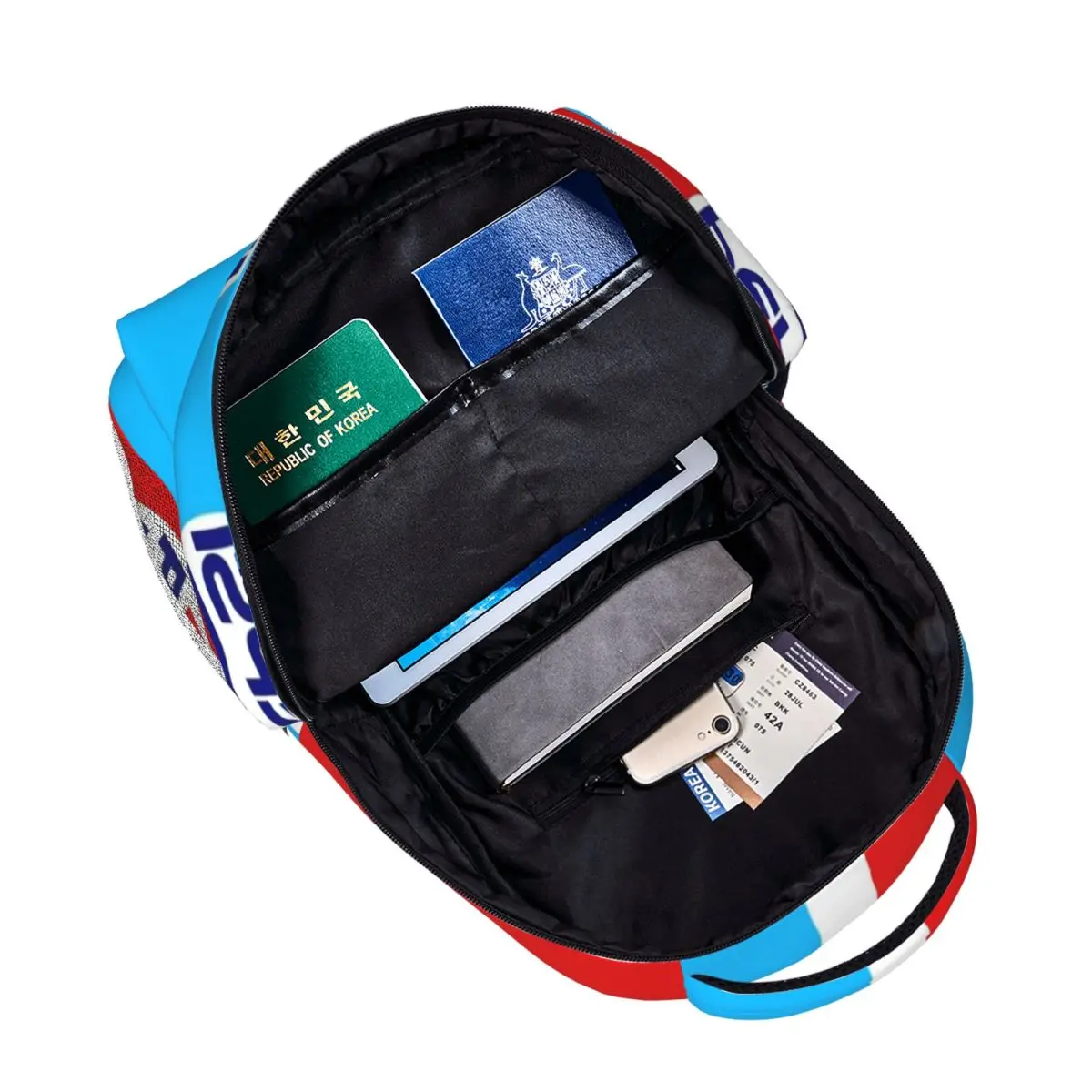 P-Pepsi For Girls Boys Large Capacity Student Backpack Lightweight waterproof Backpack 17in 4