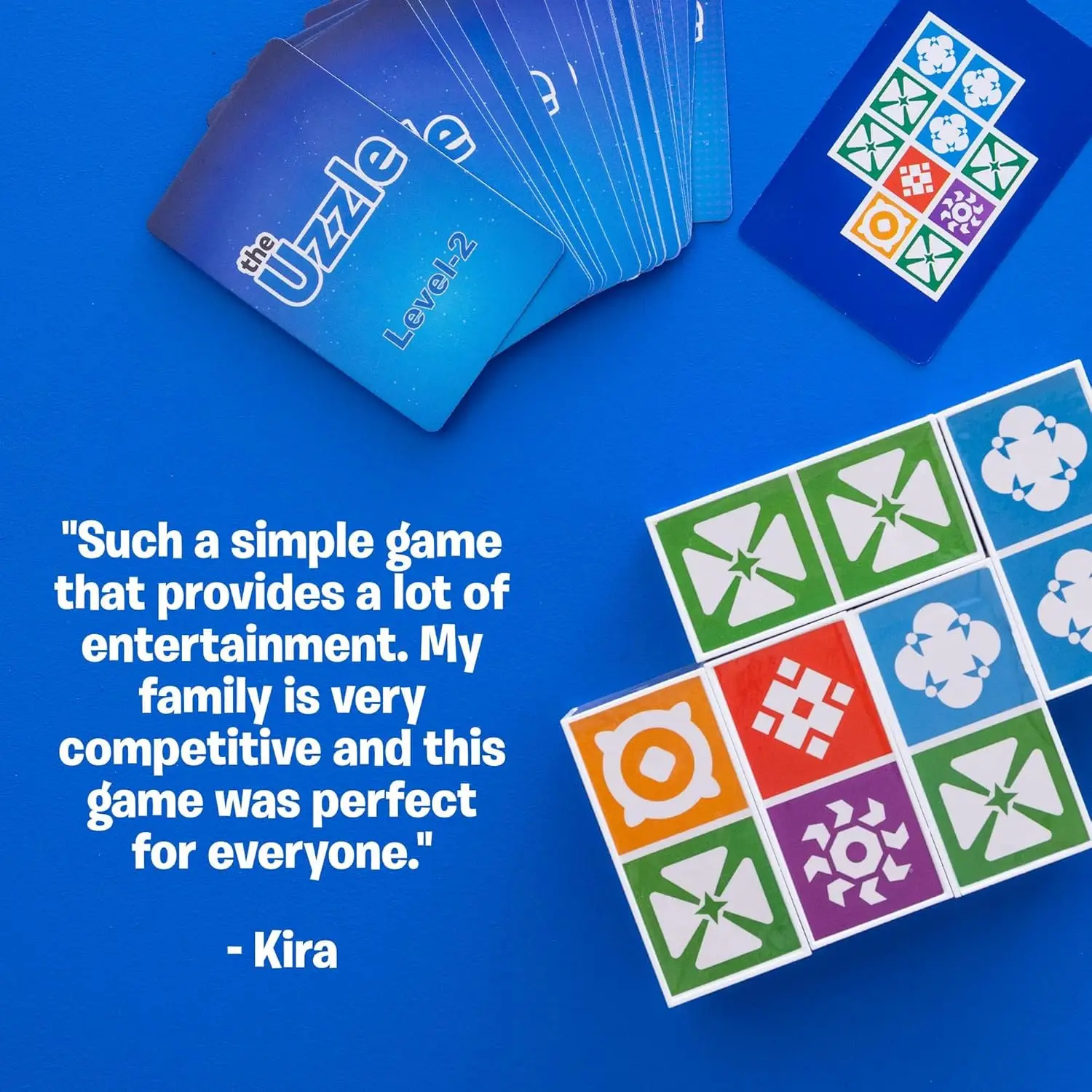 The Uzzle 3.0 Board Game Spatial Logic Thinking Board Games for Children and  Adults Block Puzzle Matching Games for Ages 4+ 5