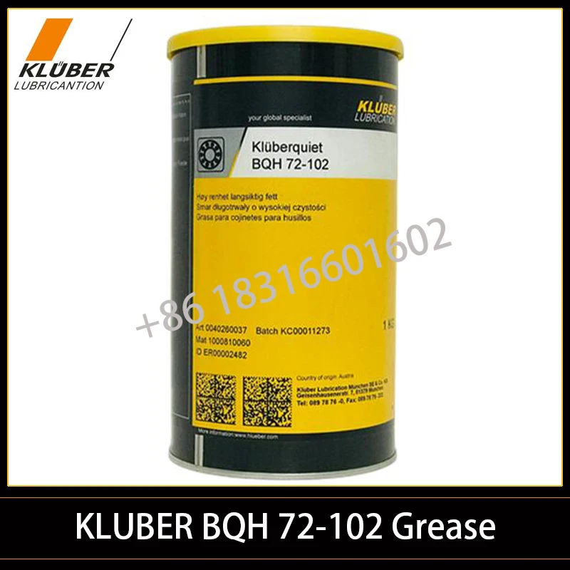 KluberBQH72102LubricationKlberquietBQH72102Longlifehighpurityrollingbearinggrease.jpg