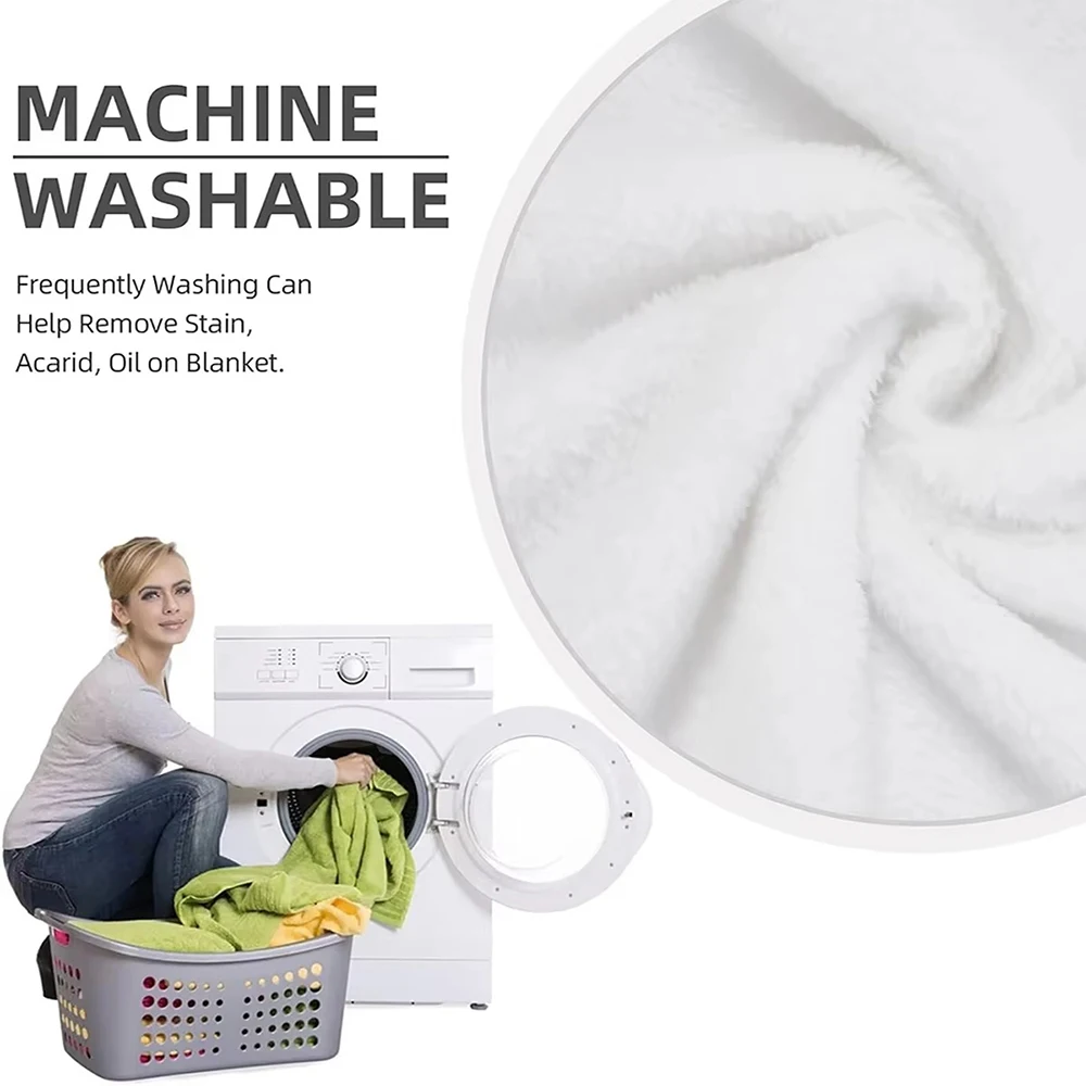 Musician M-Michael J-Jackson Throw Soft Cozy Flannel Throw Blanket for Sofa Bedroom and More