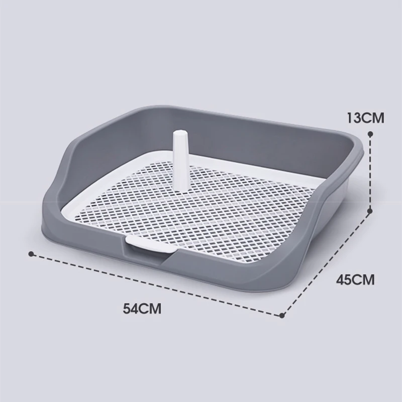 HOOPET Toilette per cani Toilette per addestramento di animali domestici per cani Teddy Custodia per toilette antispruzzo Toilette per cani Forniture per cani da compagnia - immagine 6