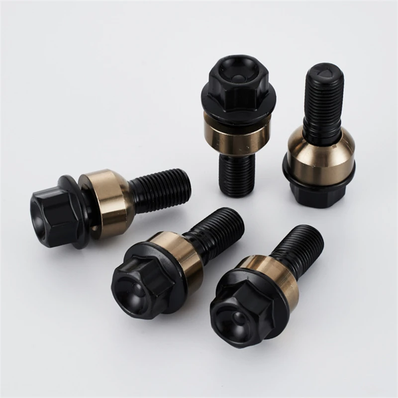 M14*1.5 Wheel LUG BOLT SET for PORSCHE 911 991 997 BOXSTER 981 987 CAYMAN 987 PANAMERA 970 WHT006978