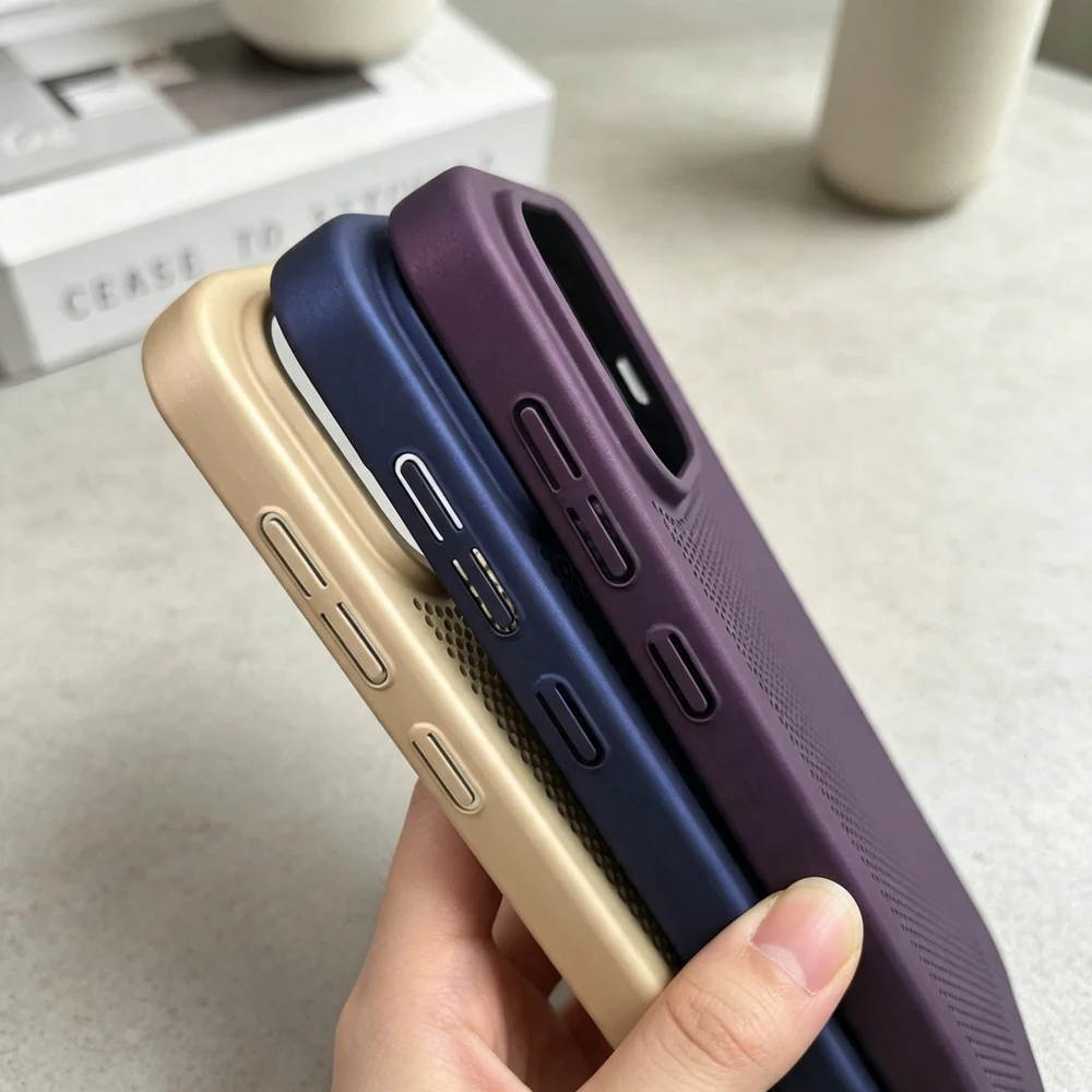 Ultra Thin Matte Hard Case - Breathable Mesh, Shockproof Full Protective Cover