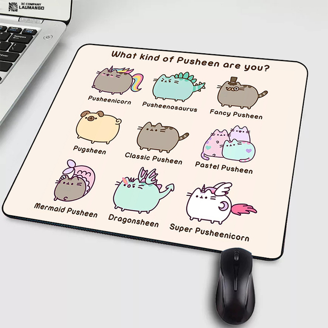 Cat Cartoon Mouse Pad Anime Mausepad PC Gamer Cabinet Tapis De Souris Varmilo Keyboard Gaming Accessories Laptop Mousepad