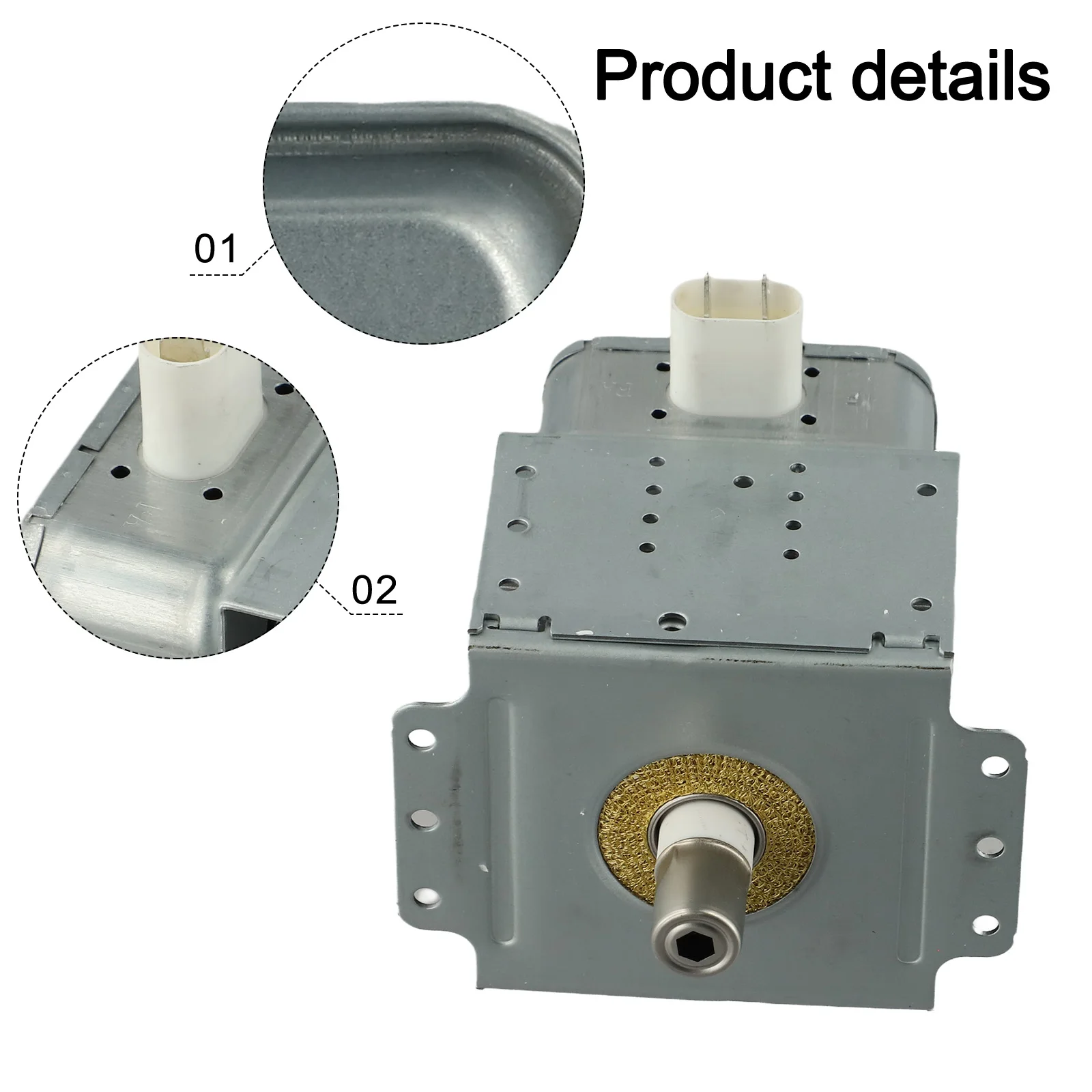 Microwave Oven Magnetron Short Feet 2M218J 217J Replacement 518J 800W Magnetron 2450MHz Microwave Parts New