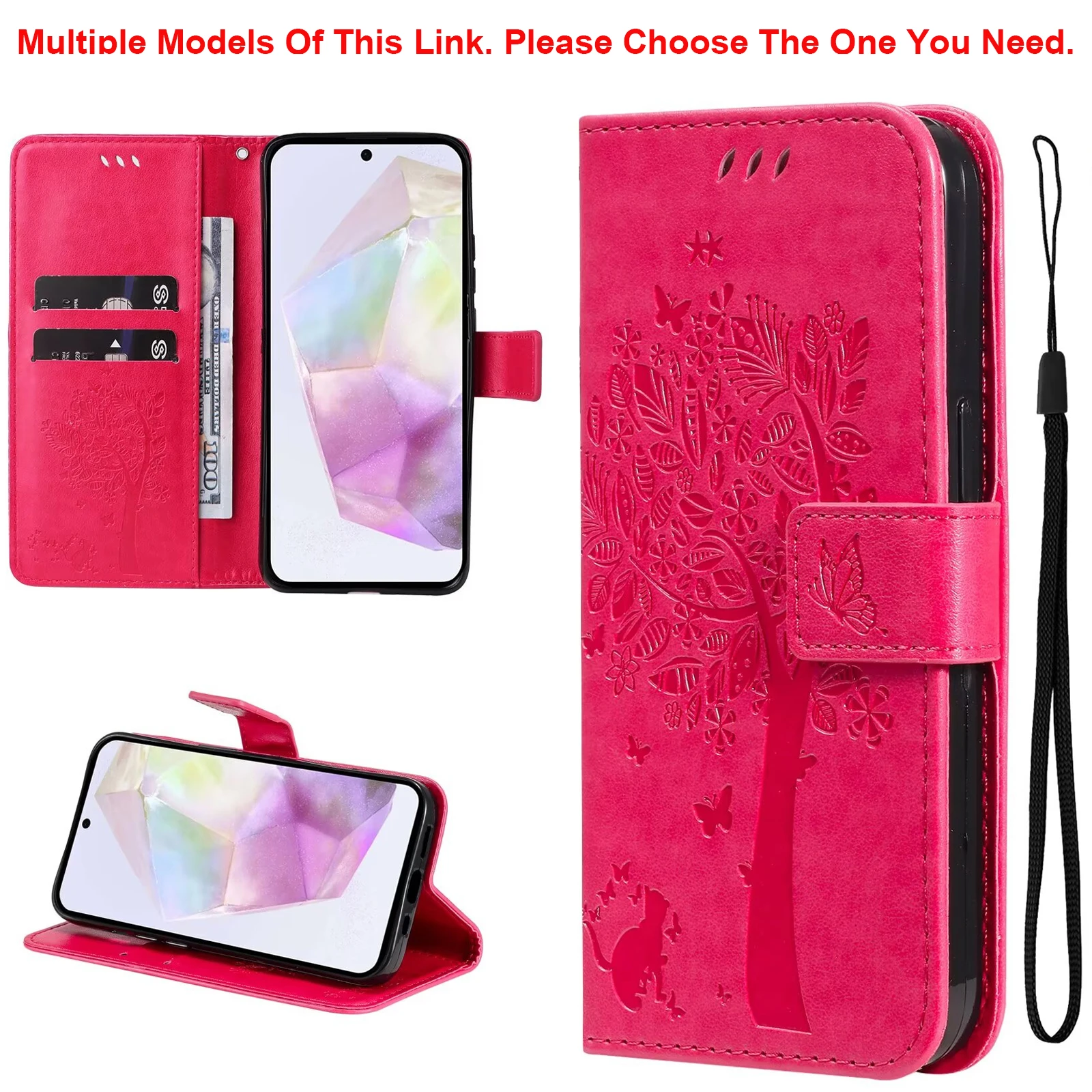Premium Flip Wallet Case for OPPO Realme - Stylish Protective Cover