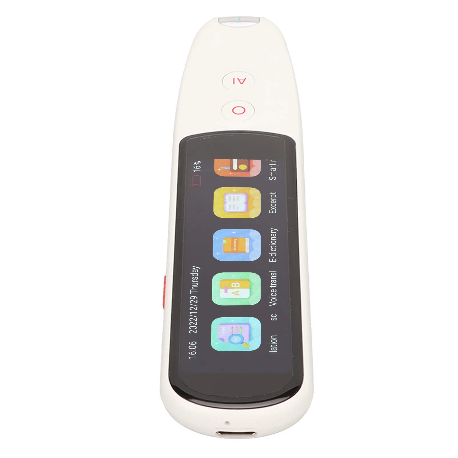 Translator Device Language Translator Pen 3.0 inch Real Time High Accuracy 134 Languages for Meeting for Learning