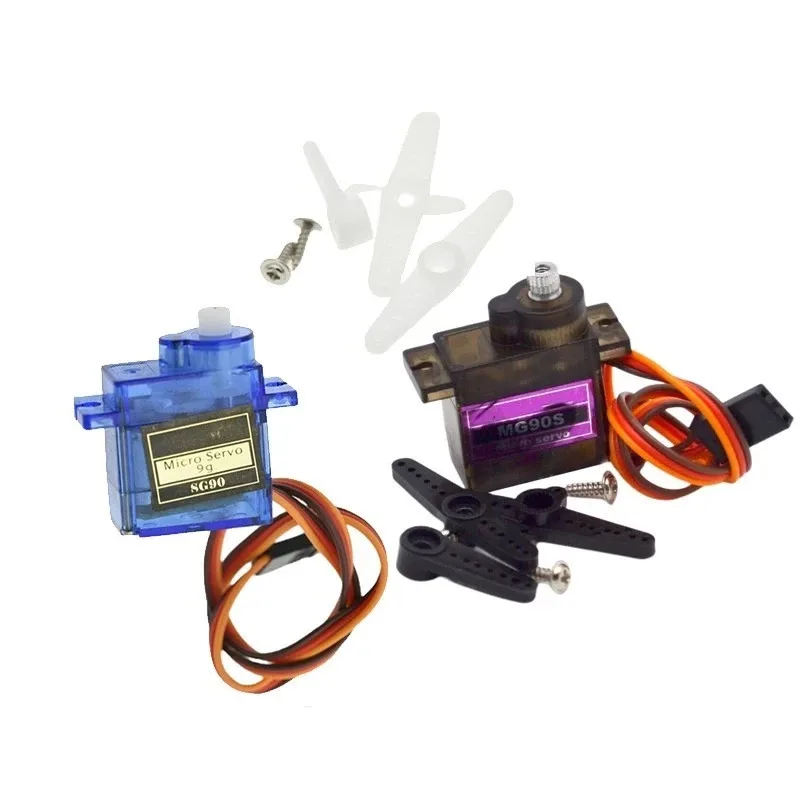 Servo steering gear SG90 MG90S 9g 450 helicopter trolley servo 180 degrees
