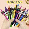 6/12/18pcs Fun Ballpoint Pens, Game Controller Theme Retractable Pens, Student Adult Emotional Support