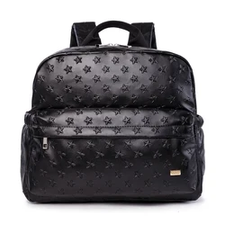 Sleek Waterproof Lightweight Diaper Backpack (BlackStar)