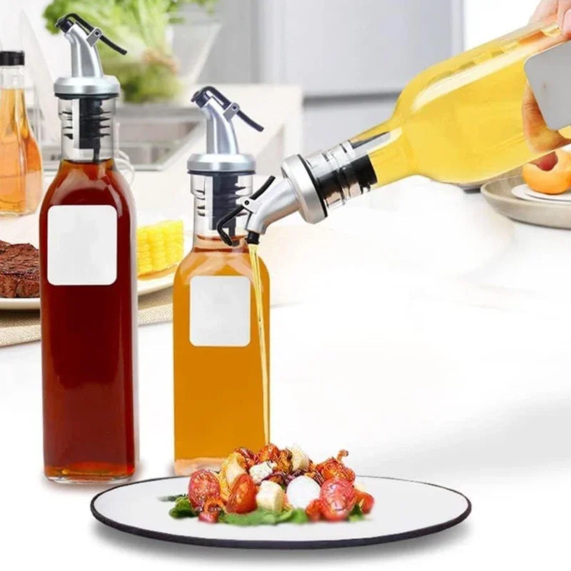 Olive Oil Spouts Oil Vinegar Bottle Stopper Spout Leakproof Nozzle Dispenser Wine Pourer for Vinegar Olive Salad Wine oil dispenser,sauce dispenser