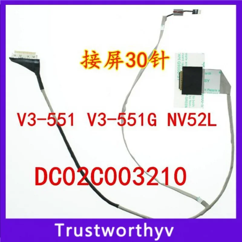 

P/N dc02c003210 video LCD LVDS flexible screen led cable for Acer Dave v3-551g q5wv1