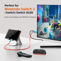 CABLETIME 4K144Hz Type C to HDMI Cable Adapter PD 100W USB C to HDMI Cable Adapter Prefect Switch 2/1 OLED for PS4/5 Nintendo - Image 2