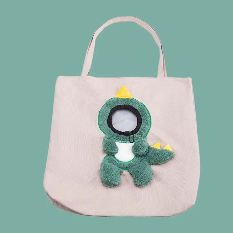 Pet Canvas travel Bag Shoulder outdoor carrier Bag Cats and Dogs Tote Small Pet Carrier Fashionable Breathable