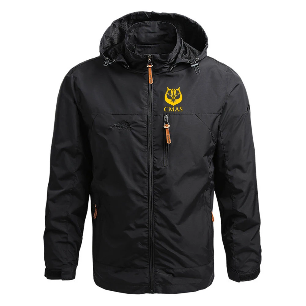 Scuba Diving CMAS 2023 New Men Spring And Autumn Classic Harajuku Hoodie Comfortable Casual Four-Color Windbreaker Coat