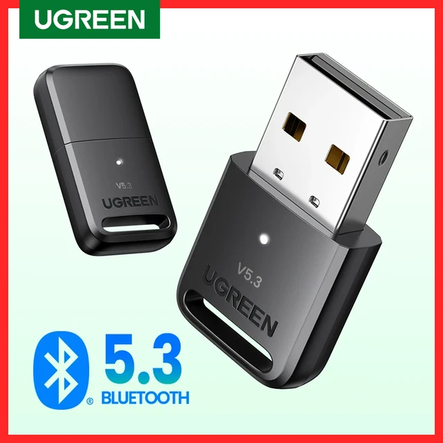 UGREEN Bluetooth Aux Adapter, Car Aux Bluetooth 5.3 Receiver USB