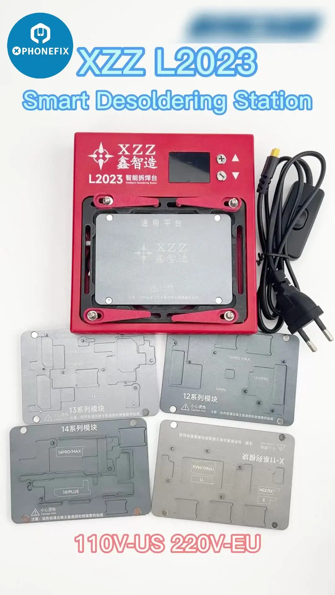XZZ L2023 Intelligent Desoldering Station for iPhone X to 16PM