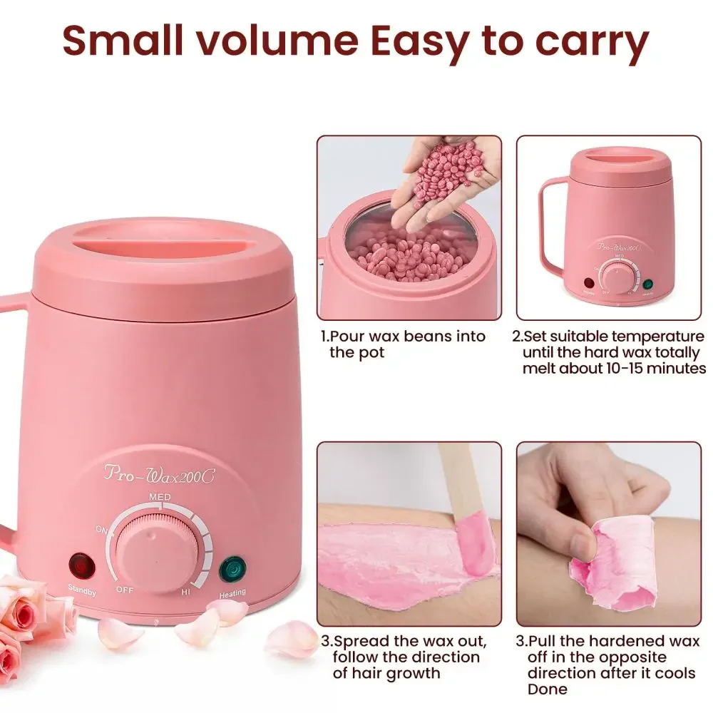 Professional Wax Heater Hair Removal Machine Paraffin Pot Warmer Hair Removal Waxing Machine Depilatory Epilator Wax-melt Pot