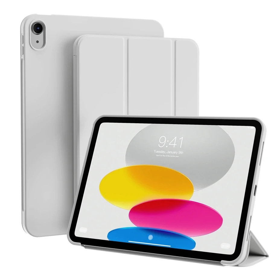 Smart Magnetic Flip Cover with Stand for Tablets - Sleek and Durable Design