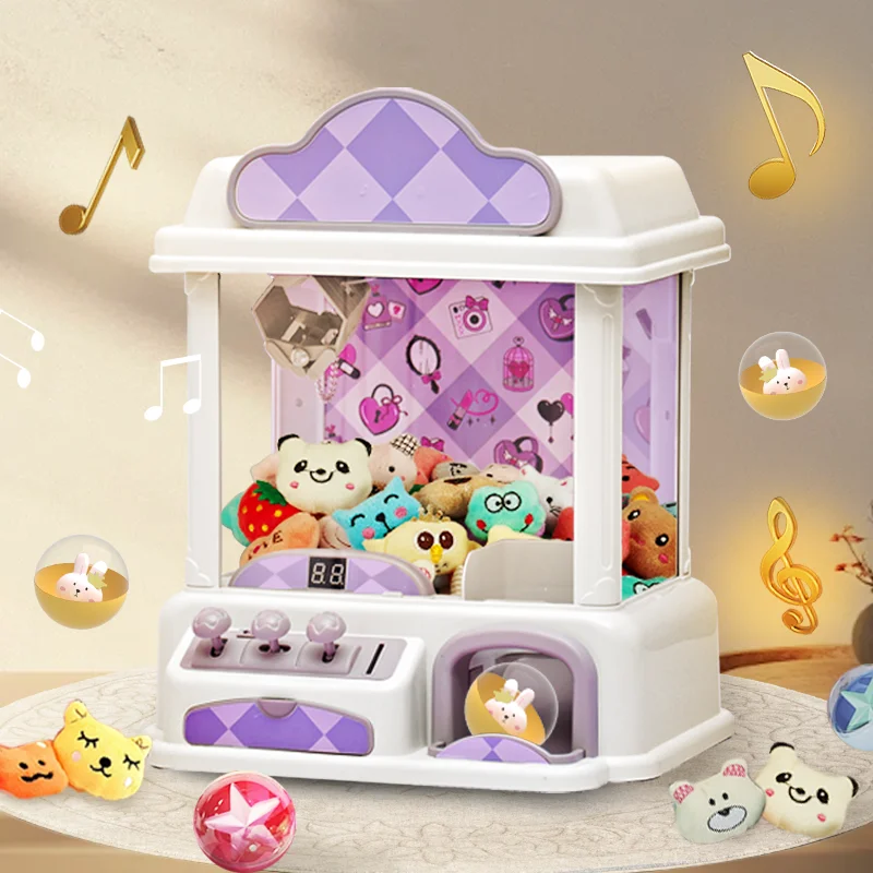 Claw Machine for Kids,Electronic Arcade Game Machine with Music,Mini Vending Machine Boys Birthday Toys Gifts Age 3+ Years 3