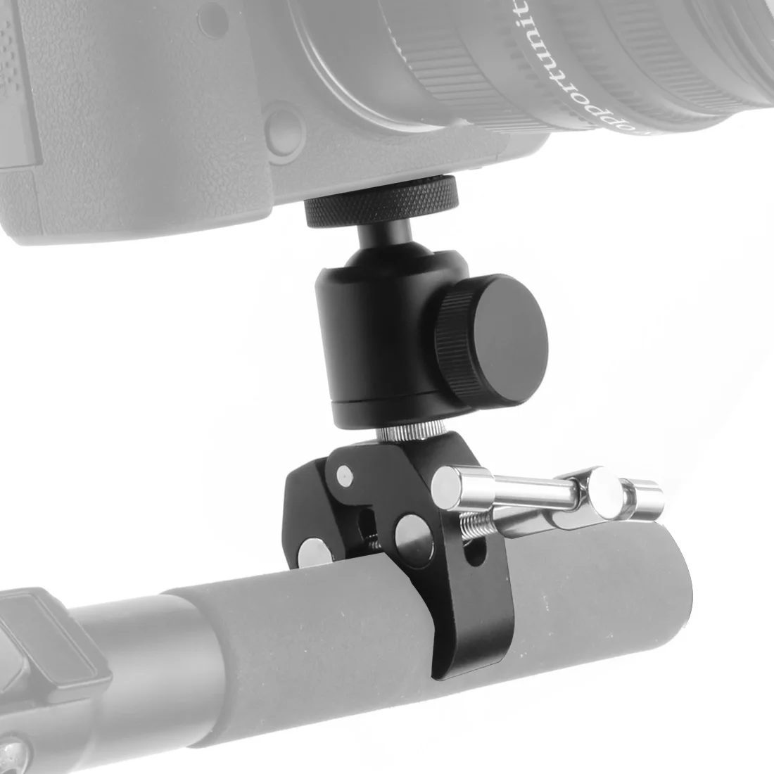 Super Clamp Mount Holder with Tripod Ball Head Adapter for Gopro For Insta360 DS
