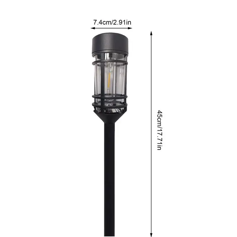 Pathway Solar Lights Waterproof Outdoor Walkway Lights Decorative Driveway Decor Lamp For Patios Lawns Backyard Paths