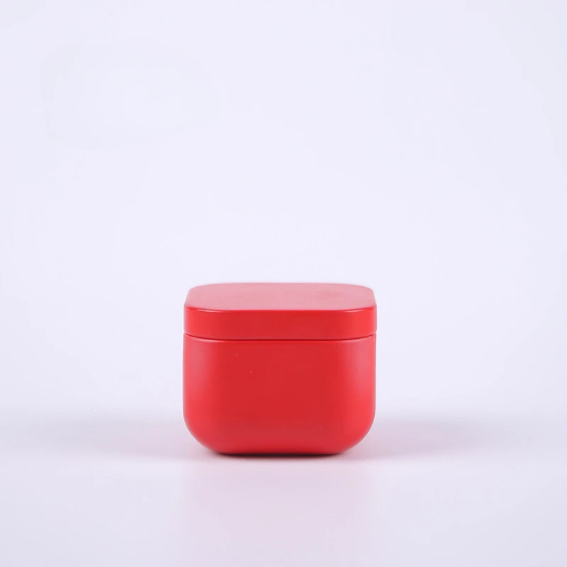 1pc Tea Can Portable Mini Iron Box Small Sealed Can Small Tea Can Empty Can