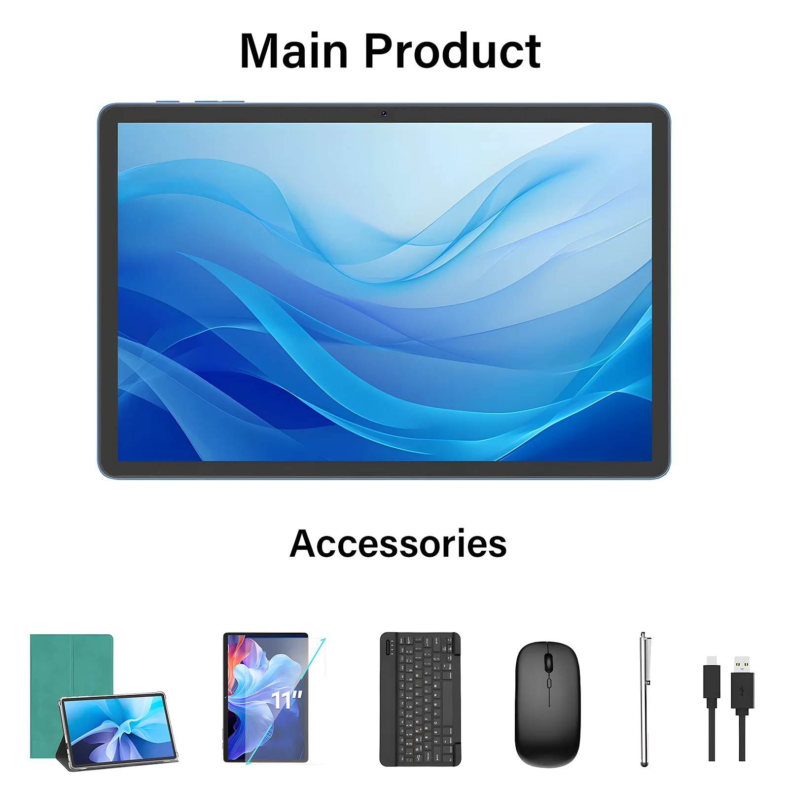 Relndoo Android 15 10.1インチタブレット Relndoo Android 15 タブレット 11 インチ、24GB (4+20 拡張