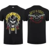 Women Hot Sale Summer Men Cotton Appetite for Destruction By Guns N' Roses Black T Shirt Cool Tee Hip Hop Streetwear T-shirt 1