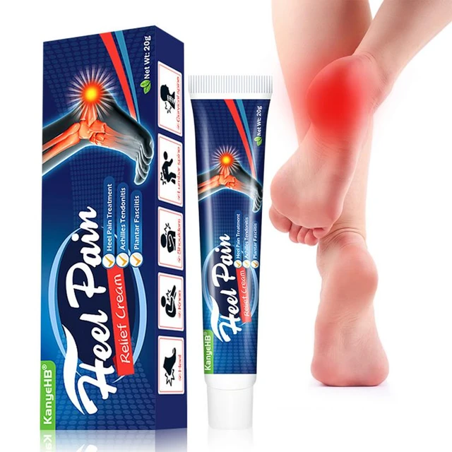 Crème anti-douleur pour le talon, soins de santé, éperon pour ...