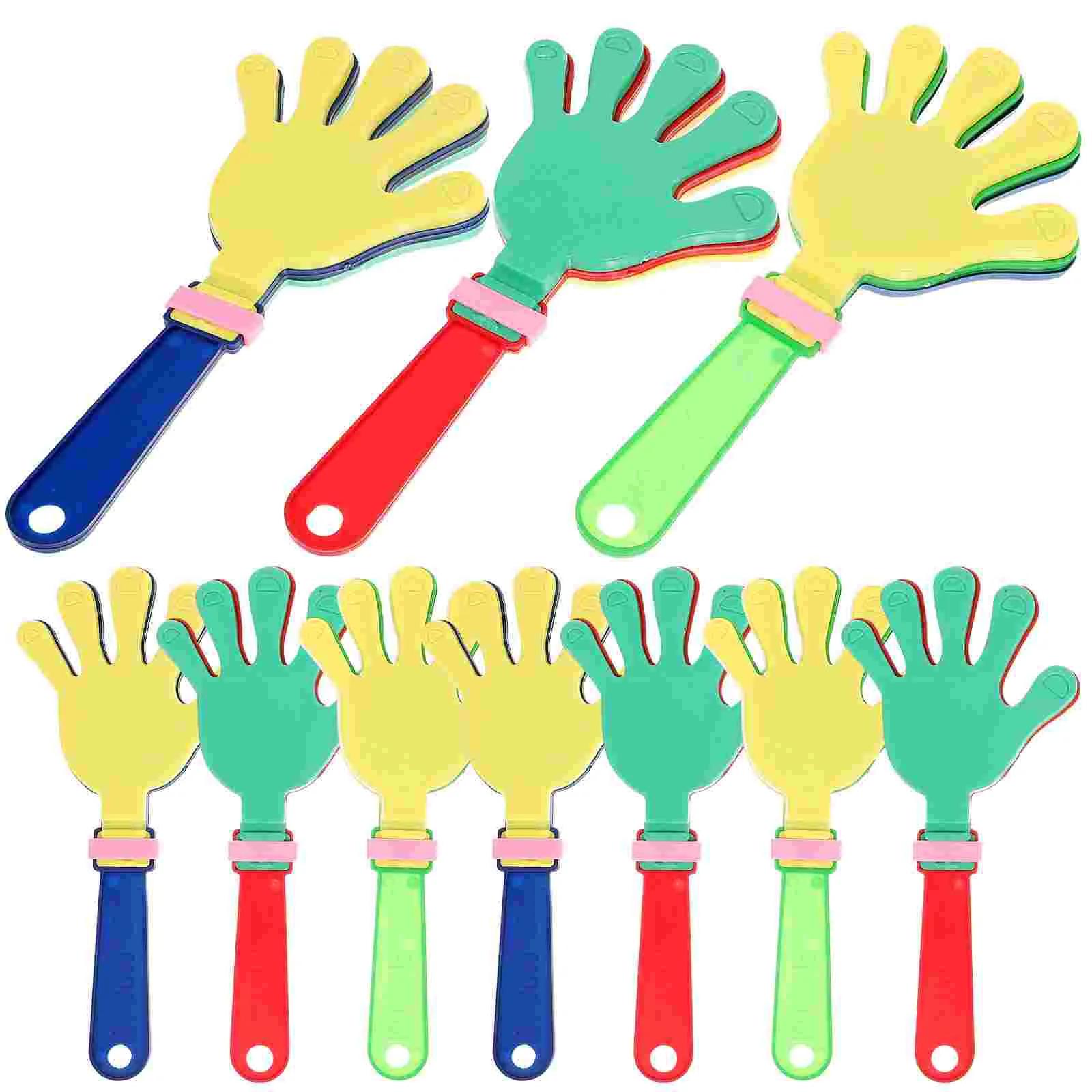 Hand clappers plastic hand clapper applause maker noisemaker 24 Pcs children souvenirs team sports commemorative gifts