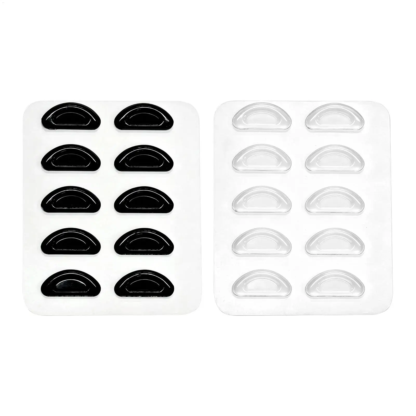 5쌍 실리콘 안경 코받침, 선글라스용 접착식 그립, 여성 남성용 데일리 독서 운..