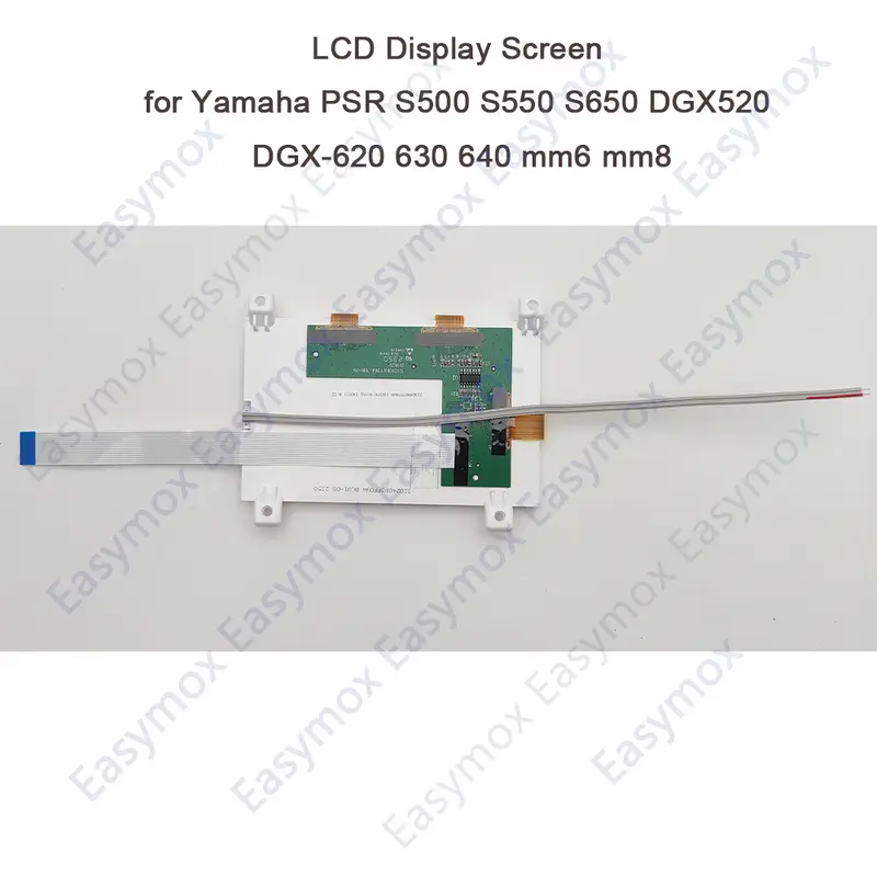 LCD Display Screen for Yamaha Dgx520 Dgx620 Dgx630 Dgx640 PSR-S500 S550 S650 S670 Mm6 Mm8 Repair 320240B3FF0WA - Image 5