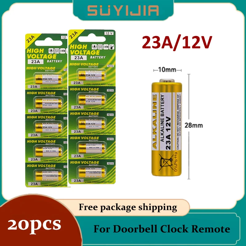 23A-12V-Battery-20pcs-A23-Alkaline-Battery-23A-23GA-A23S-E23A-EL12-MN21 ...