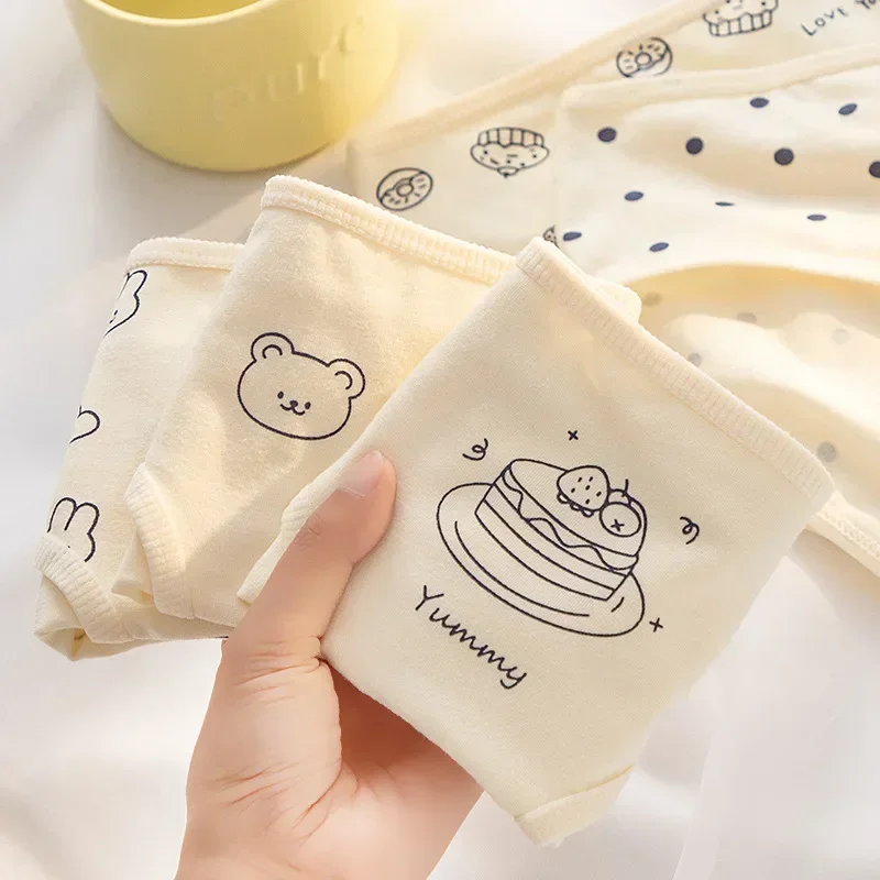 

Female Cotton Underpants Sexy Women Underwear Soft Lingerie Briefs Lady Floral Print Printed Panties