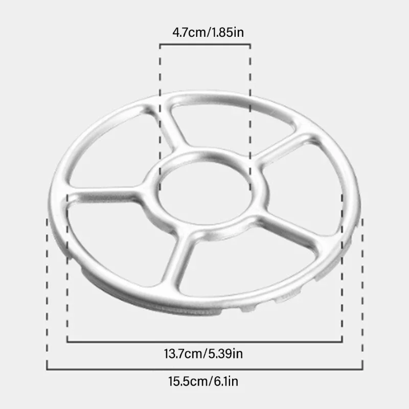 Gas Rings Reducers Trivets Simmers Stovetop Reducers Coffee Pots Rings Gas Stove Cooker Plate Nonslip Stove Accessorys kitchen utensils