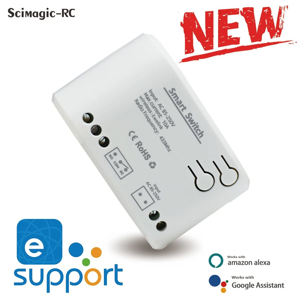 EwelinkWIFIGarageDoorOpenerControllerSmartSwitchOnOffmodulo