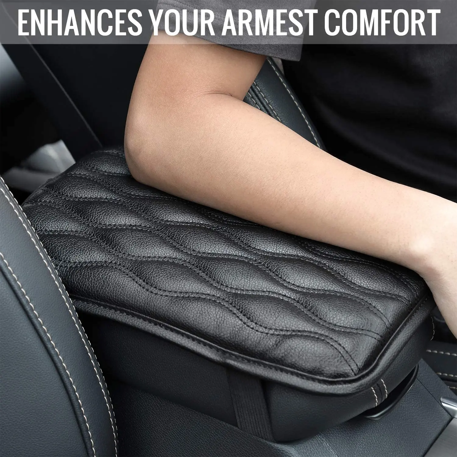 Universal Waterproof Armrest Cover Center Console Pad, Car Armrest Seat Box  Cover Protector For Most Vehicle Suv Truck - Armrests - AliExpress
